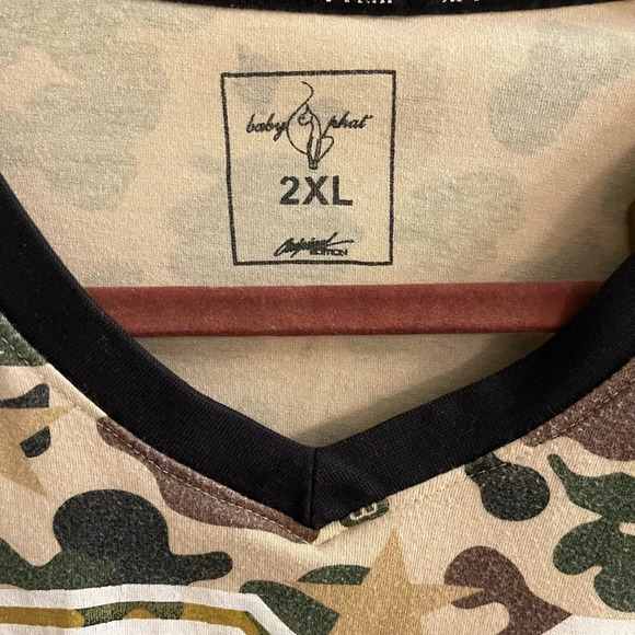 BABY PHAT~CAMO~TEE~2X - Picture 4 of 6